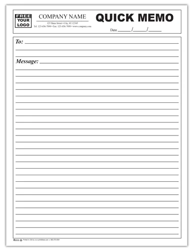 Quick Memo Pad