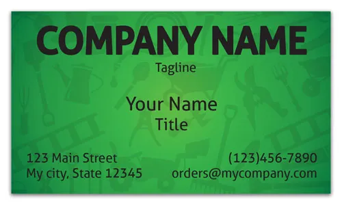 Lawn Care Business Card