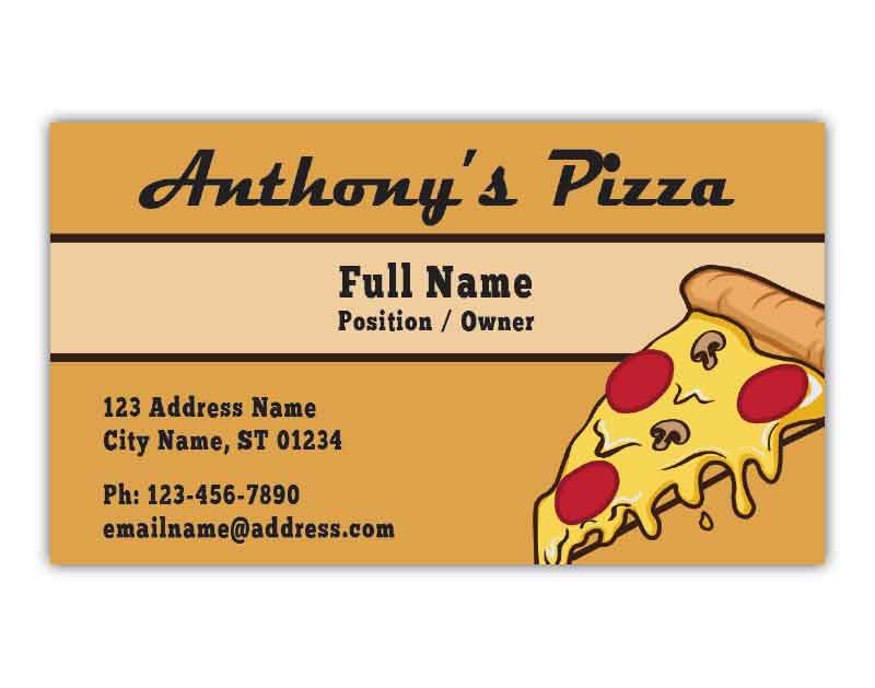 Restaurant Business Cards