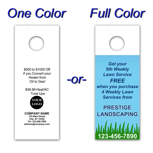Custom Door Hangers