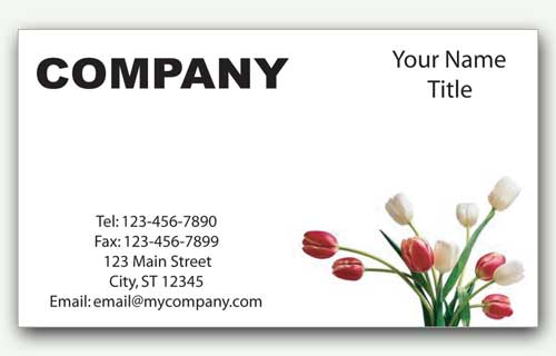 Florist Business Cards