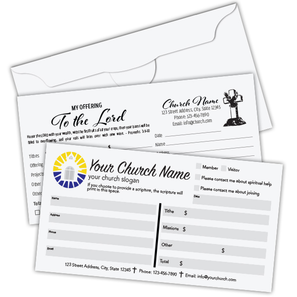 Church Offering Envelopes