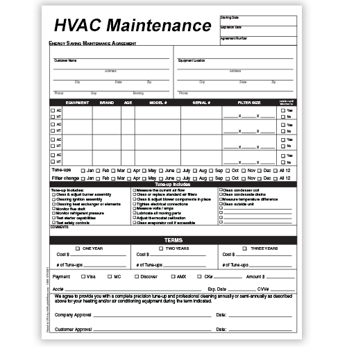 HVAC Maintenance Contracts