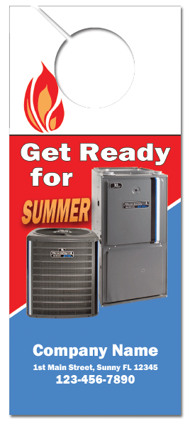 HVAC Marketing Door Hangers