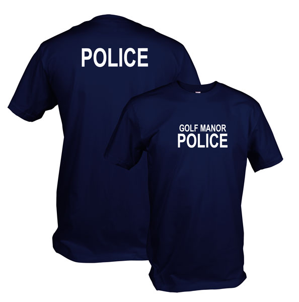Customized Police T-Shirts