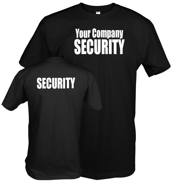 Customized Security Shirts