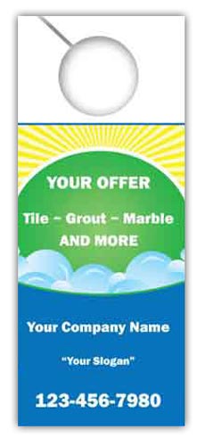 Cleaning-Janitorial Door Hangers