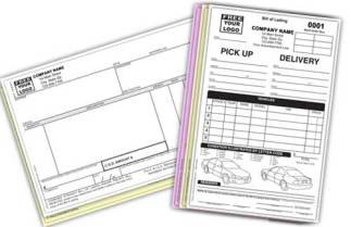 Bill of Lading forms