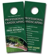 Using Door Hangers as a Marketing Tool