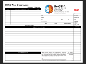 Designing a Work Order Form in Photoshop