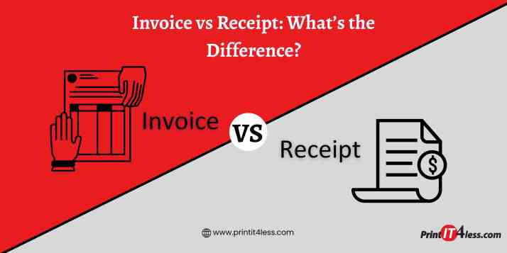 Invoice vs Receipt: What’s the Difference?