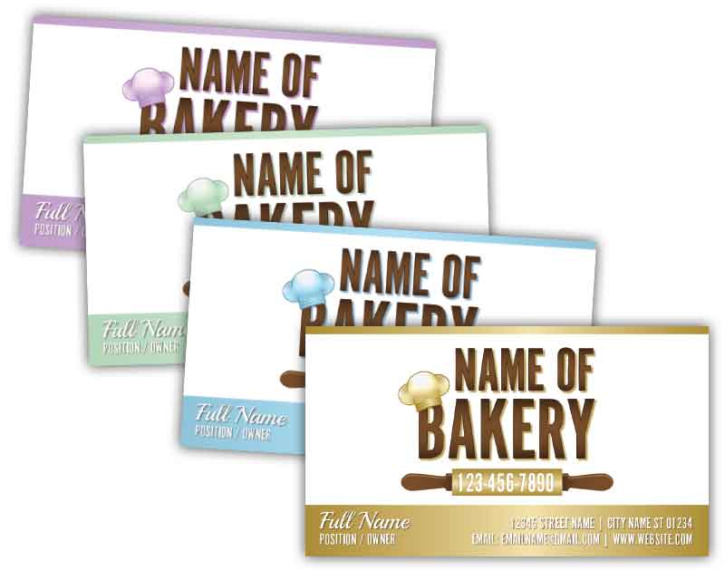 Bakery Classic Business Cards