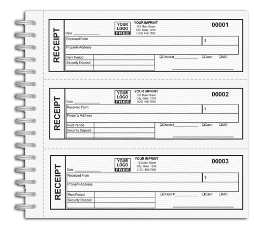 Rent Receipt Book