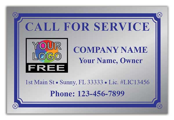 Locksmith Service Label
