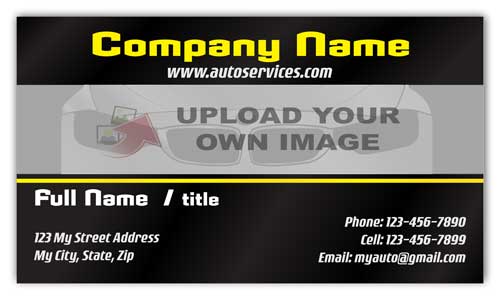 Automotive Grill Business Card