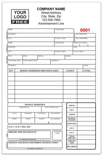 Appliance Repair Service Work Orders