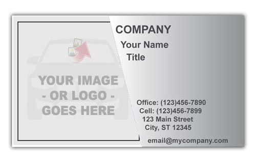BMW service center business cards