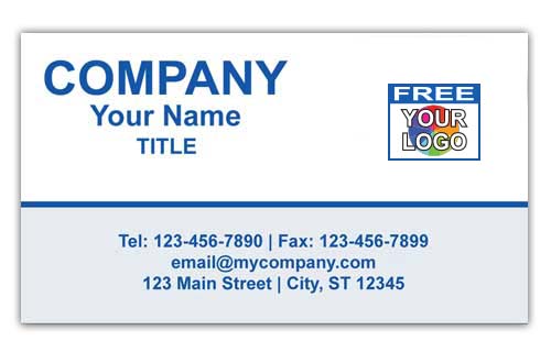 Ford Auto Sales Business Card with Logo
