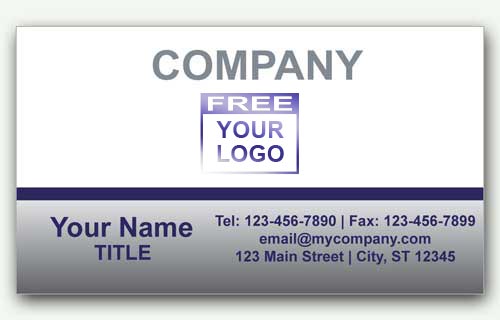 Business Card with Logo for Chrysler Dealerships