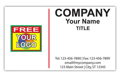 Ferrari Auto Sales Business Card with Logo