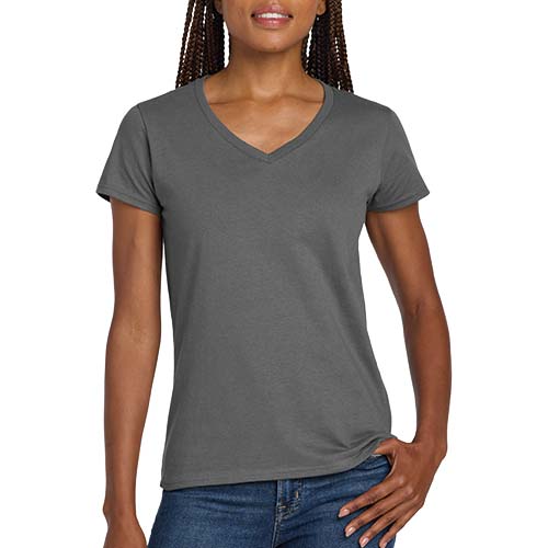 Gildan Women’s V-Neck T-Shirt