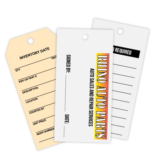 Custom Printed Hanging Tags