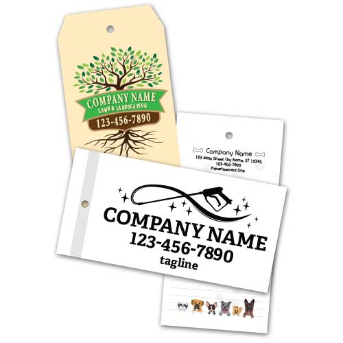 Custom Jumbo Shipping Hang Tag #12