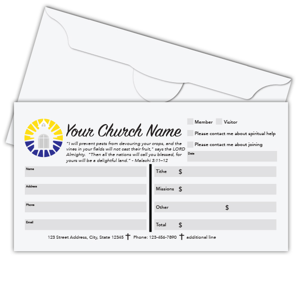 Church Offering Envelopes