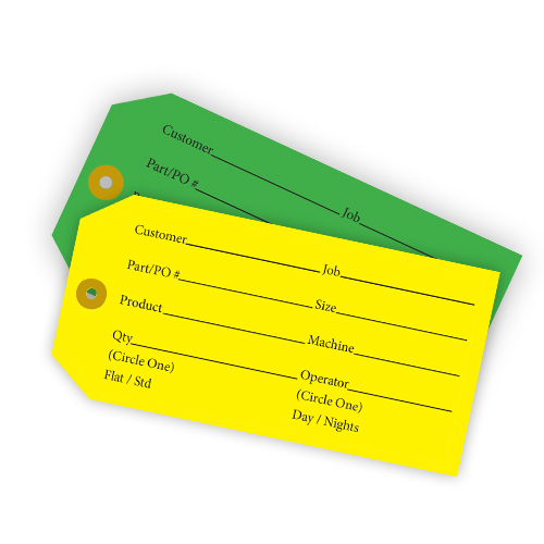 Equipment Repair Tag