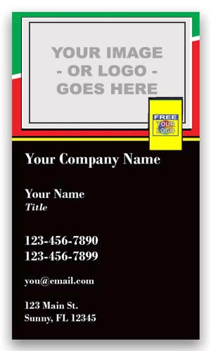 Ferrari Sports Car Business Card