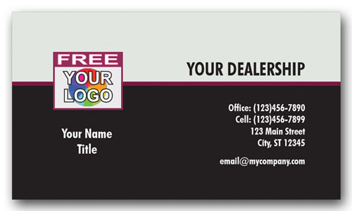Fiat Logo Business Card