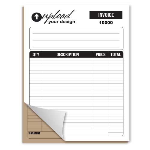 Custom Form 2 Part Standard-Hard Back