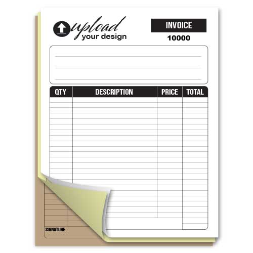 Custom Form 3 Part Standard-Hard Back