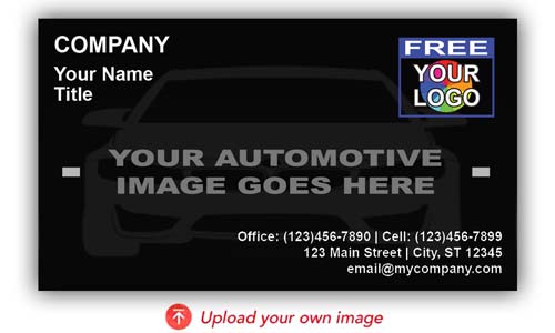 Ferrari Dealership Business Cards