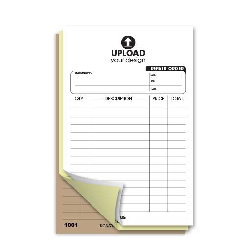 Custom Form 3 part Small-Hard Back