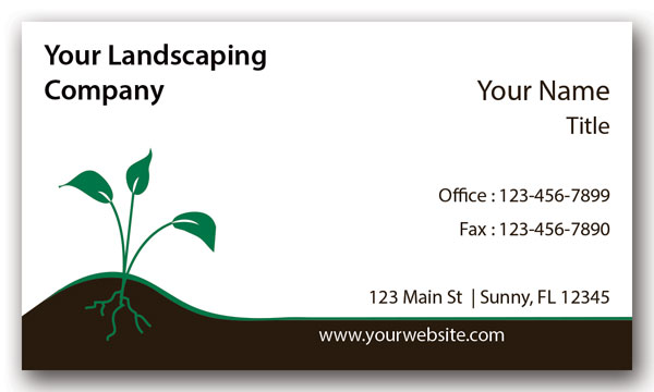 Landscaping Company Business Card