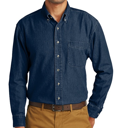 Long Sleeve Value Denim Shirt