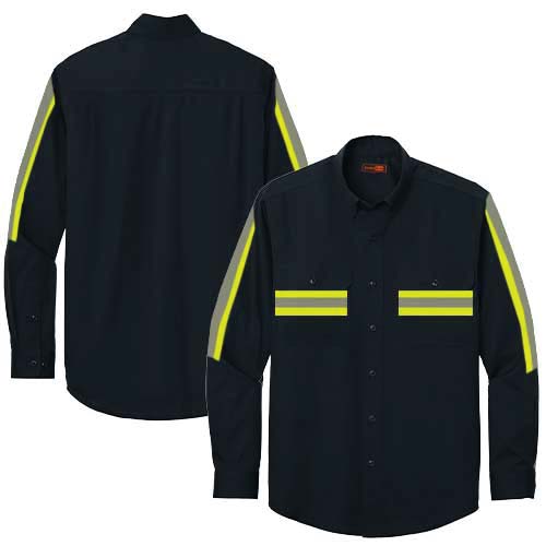 CornerStone Reflective Long Sleeve Select Ripstop Shirt