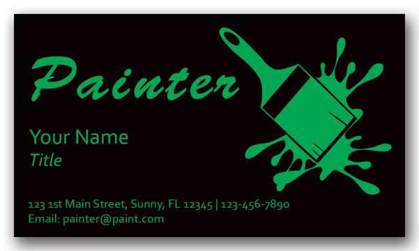 Painter’s Business Card