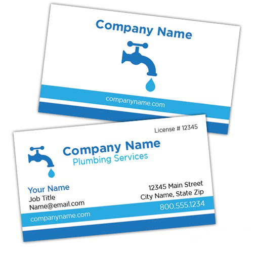 Plumbing Company Business Card