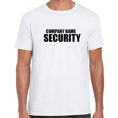 Custom Security T-shirts