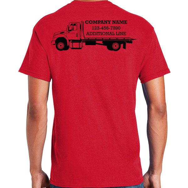 Company Uniform with Truck Logo