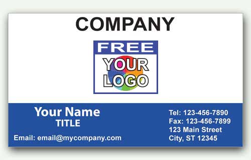 Business Card with Logo for Cadillac Dealerships