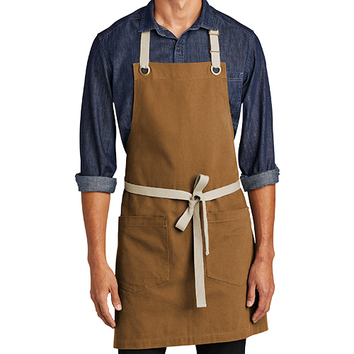 Port Authority Canvas Full-Length Two-Pocket Apron