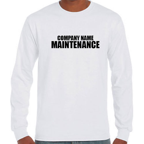 Custom Maintenance Long Sleeves Work Shirt