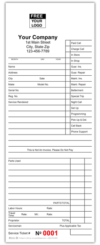 Service Ticket